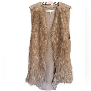 Sebby Colletion Faux Fur Vest Women’s Size XXL
